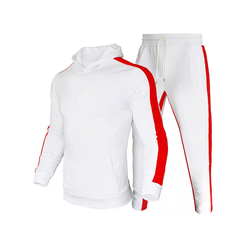 Foxa Impex Men's Athletic Running Tracksuit Set Casual Full Zip Jogging Sweat Suit