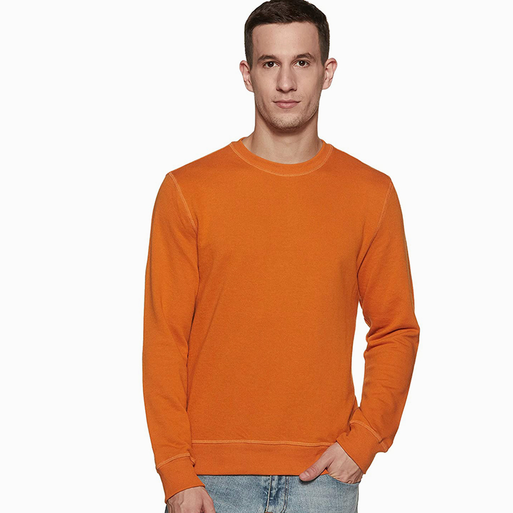 Foxa Impex Sweatshirt Mens New Multipanel Crewneck Sweatshirt Breathable Wholesale Custom Logo Pullover Sweatshirts